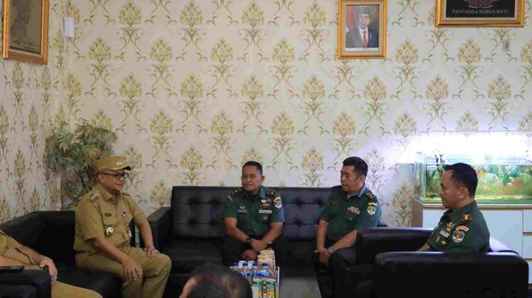 Pj Wali Kota Bekasi Temu Silaturahmi dengan Dandim 0507/Bekasi