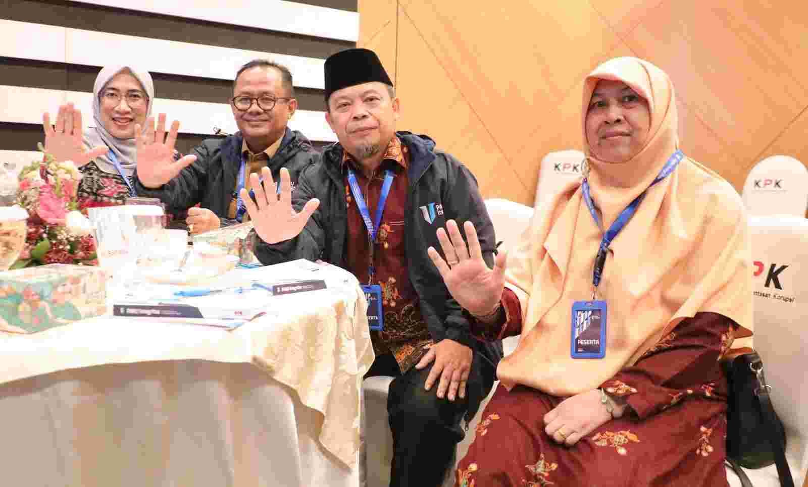 Pj Wali Kota Bekasi Hadiri Undangan PAKU Integritas oleh KPK