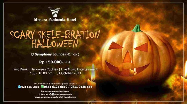 Scary Skele-Bration Halloween Party Symphony Lounge Menara Peninsula Hotel