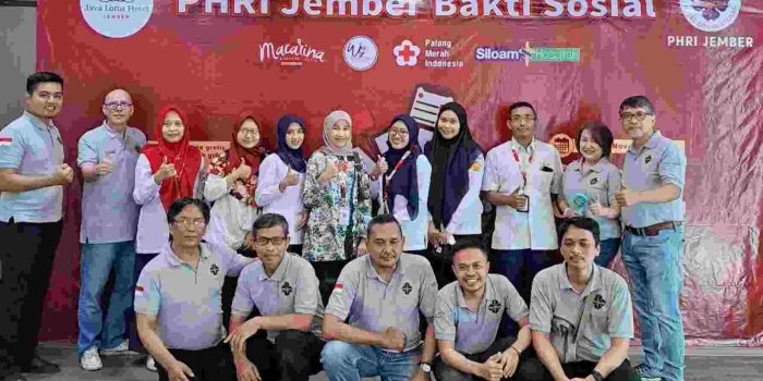Java Lotus Hotel Bersama PHRI Jember Gelar Donor Darah