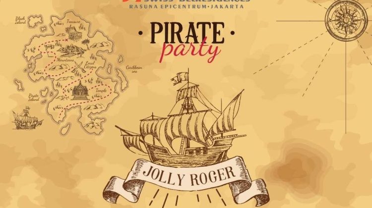 ‘Pirate Party’ Tahun Baru di Swiss-Belresidences Rasuna Epicentrum