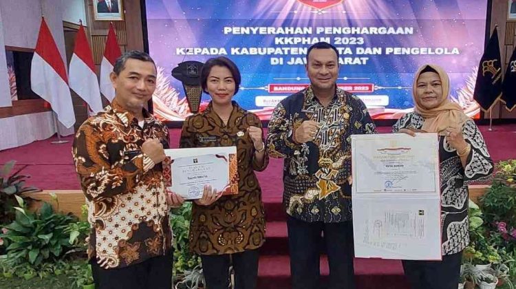 Pemkot Bekasi Raih Anugerah Kabupaten Kota Peduli HAM 2023