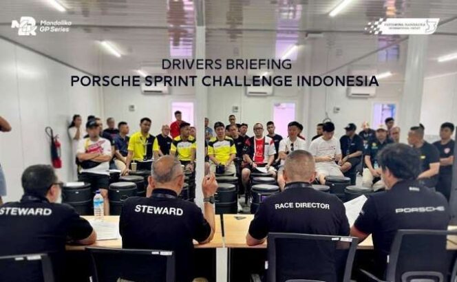 
					ITDC Sambut Event Porsche Sprint Challenge Pertamina Mandalika Circuit