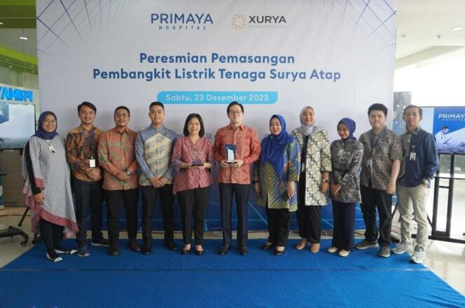 
					Primaya Hospital Gandeng Xurya Resmikan Pemasangan PLTS Gedung Rumah Sakit 