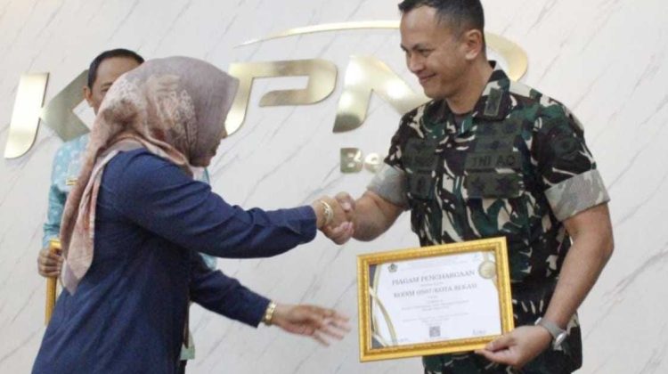 Kodim 0507/Bekasi Raih Dua Penghargaan dari KPPN