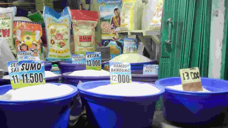 Harga Beras dan Bapok Mulai Turun di Pasar Anyar Bogor