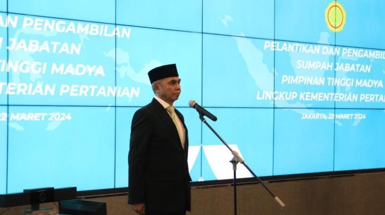 Irjen Kementan Jebolan KPK Naik Pangkat Bintang Tiga
