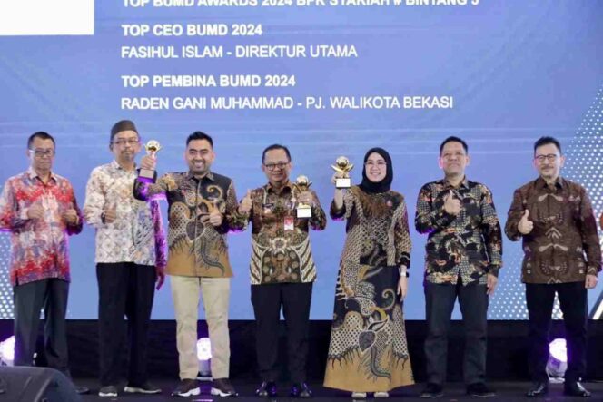 
					Raih Anugerah Top BUMD Awards 2024, Ini Kata Pj Wali Kota Bekasi