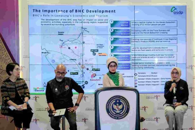 
					ASDP Bangun Destinasi Wisata Baru Bakauheni Harbour City