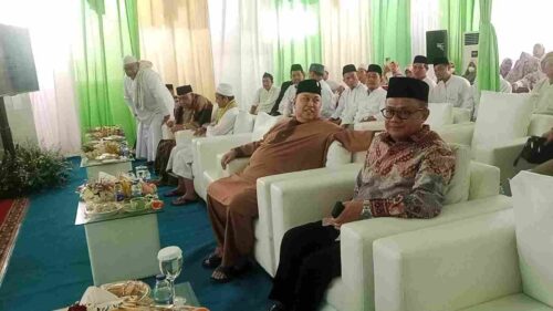 Mochtar Mohamad Hadiri Peletakan Batu Pertama Masjid Jami Al-Ma'mur Bekasi