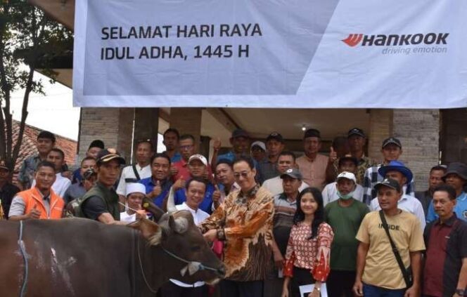 
					Hankook Tire Salurkan 3,5 Ton Hewan Kurban ke Masyarakat Kabupaten Bekasi