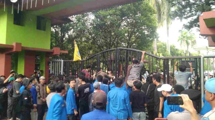 Demo Ricuh, PC PMII Menduga Ada Lumbung Korupsi Dilingkup Pemkot Bekasi