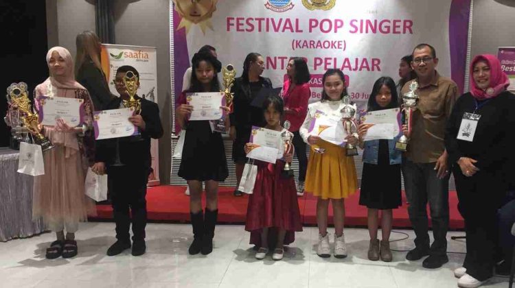 Ini Juara Festival Pop Singer Antar Pelajar se Bekasi Raya
