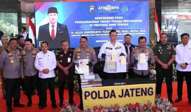 
					Pangdam IV/Diponegoro Dampingi Menteri ATR/BPN Bongkar Kasus Mafia Tanah di Jawa Tengah
