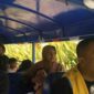 Gunakan Odong-Odong, Posyandu Kamboja Angkut Bayi dan Balita Imunisasi