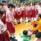 BPBD Kota Bekasi Mitigasi Kegempaan Siswa SDS Ananda