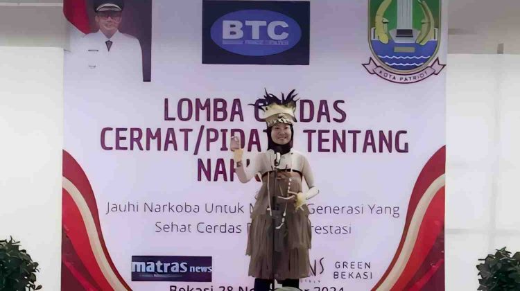 Kesbangpol Kota Bekasi Menggelar Lomba Pidato Tingkat SMP se-Kota Bekasi
