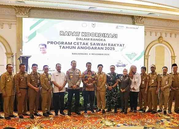 Kementan Targetkan Cetak Sawah 500 Ribu Ha