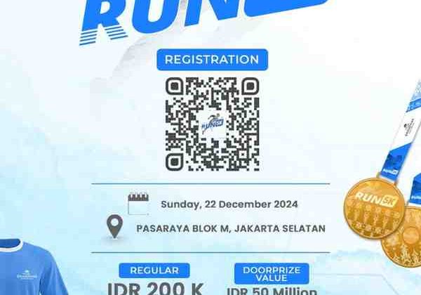GranDhika Run 2024 Berlimpah Hadiah, Disuguhan dengan Trek Istimewa