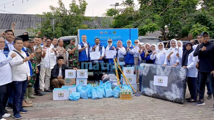 KADIN Jabar Berikan Bantuan Logistik Kepada Warga Terdampak Banjir Bekasi
