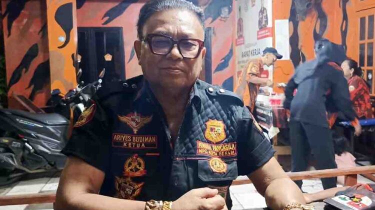 Matras News/FOTO : Ketua MPC Pemuda Pancasila (PP) Kota Bekasi, Ariyes Budiman 