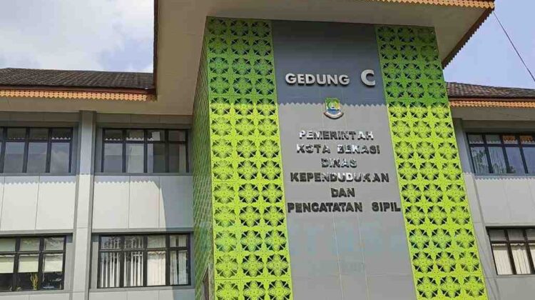 Foto: Kantor Dinas Kependudukan dan Catatan Sipil (Disdukcapil) Kota Bekasi 
