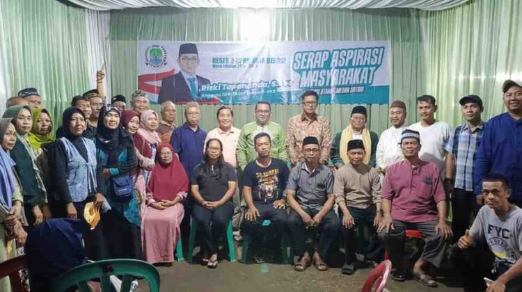 FOTO : Anggota DPRD Kota Bekasi Fraksi PKB, Rizki Topananda, mengadakan kegiatan Jejaring Aspirasi Masyarakat (Reses) Kedua 