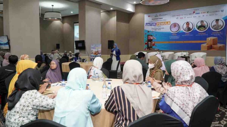Foto: Swiss-Belresidences Kalibata, bekerja sama dengan kementrian UMKM gelar pelatihan bertajuk “Langkah Mudah Berjualan Online untuk Pemula di Era Digital” 