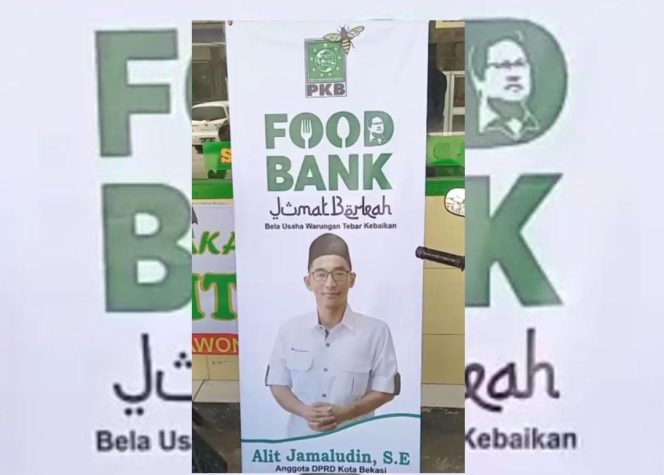 
					Dukung Sentra UMKM, Anggota DPRD Kota Bekasi Alit Jamaludin Gelontorkan Food Bank