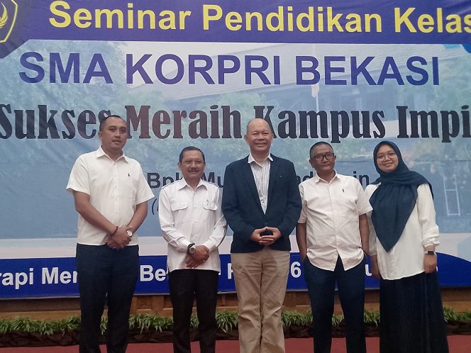 
					Helat Seminar Pendidikan, SMA KORPRI Bekasi Motivasi Siswa Masuk PTN