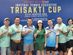 Raffi Ahmad Tantang Silmy Karim di Exhibition Match Invitasi Tennis Executive Trisakti Cup 2025