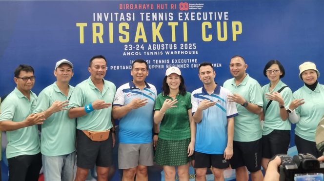 
					Raffi Ahmad Tantang Silmy Karim di Exhibition Match Invitasi Tennis Executive Trisakti Cup 2025
