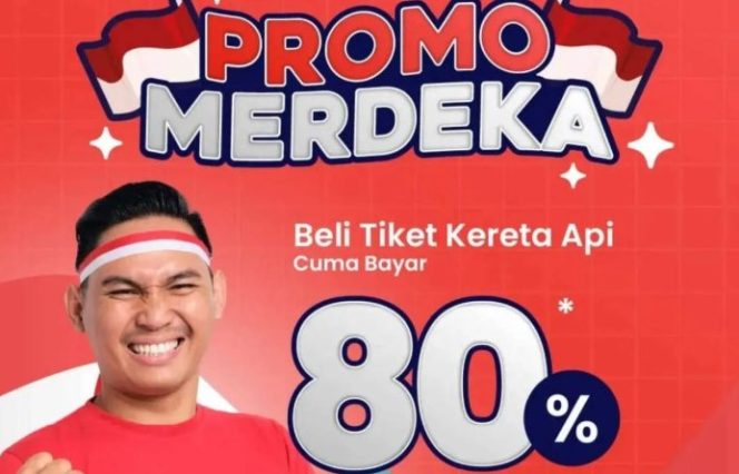 
					KAI Kasih Promo 80persen saat Hari Kemerdekaan RI