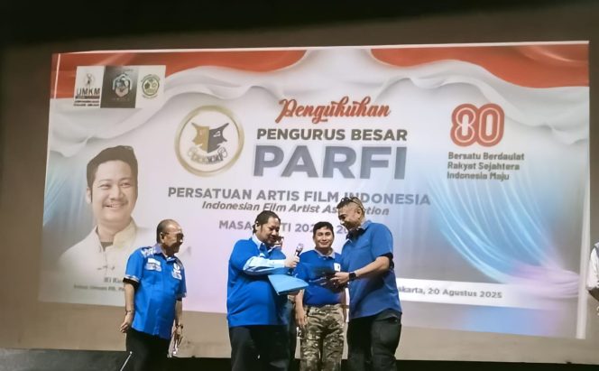 
					Pengurus Besar Persatuan Artis Film Indonesia 2025-2030 Resmi Dikukuhkan