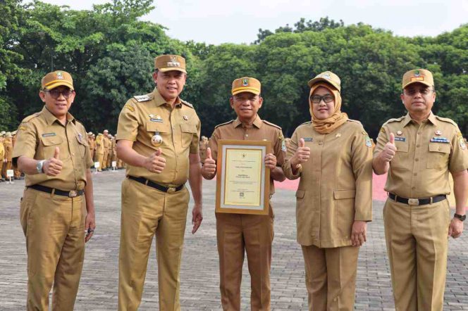 
					Pemkot Bekasi Borong Tiga Penghargaan Kesehatan Nasional