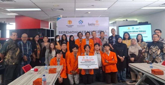 
					Tokio Marine dan Lazismu Resmikan Beasiswa Sang Surya 2025 di Politeknik Tempo