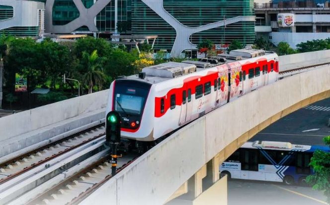 
					Ini Jalur Baru LRT Jakarta Utara, Hubungkan Velodrome hingga PIK 2