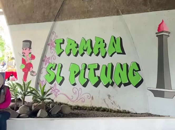 
					Pramono Anung Resmikan Taman Si Pitung Jampea di Kolong Tol