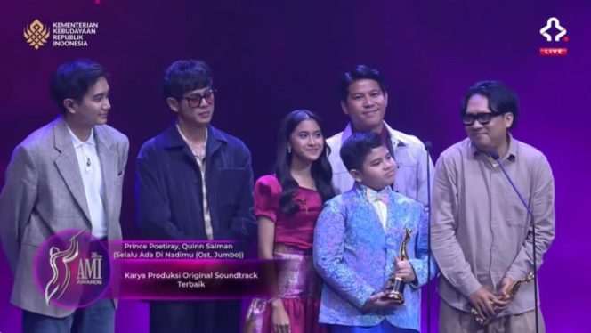 
					Pemenang AMI Awards 2025: Dari Jumbo, Garam & Madu, Tabola Bale sampai Hindia Raih Piala