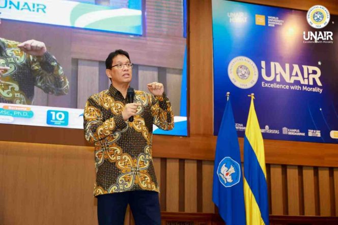 
					Universitas Airlangga Hadirkan Menkeu Purbaya Bahas Pilar Penggerak Ekonomi Nasional