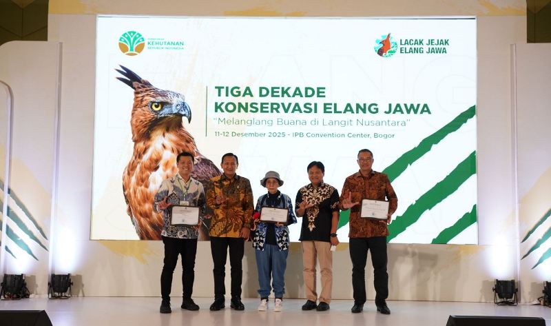 Pertamina Geothermal Energy Raih Penghargaan Menteri LHK Berkat Komitmen Konservasi Elang Jawa