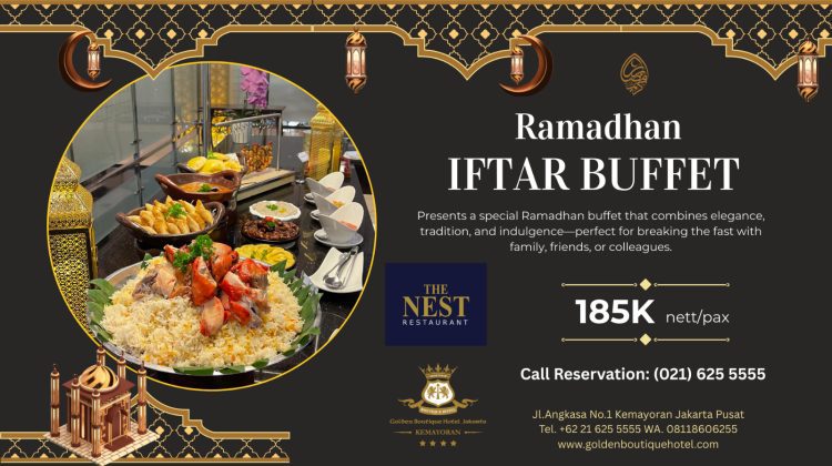 Nikmati Golden Ramadan Retreat 2026 di Golden Boutique Hotel Kemayoran