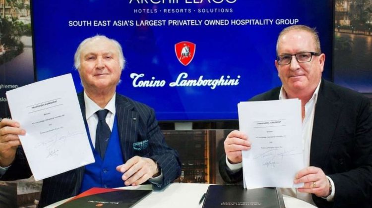 Tonino Lamborghini Gandeng Archipelago Perluas Hotel & Residensi Mewah ke Indonesia