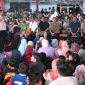 Tanpa Jarak, Presiden Prabowo Rayakan Tahun Baru Bersama Korban Bencana