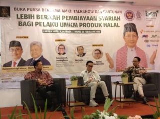 FOTO: Diskusi dan Buka Puasa Bersama AMKI di kawasan Cawang, Jakarta Timur, Kamis (26/2/2026