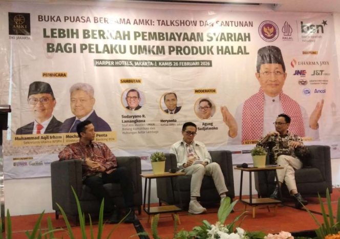 
					FOTO: Diskusi dan Buka Puasa Bersama AMKI di kawasan Cawang, Jakarta Timur, Kamis (26/2/2026