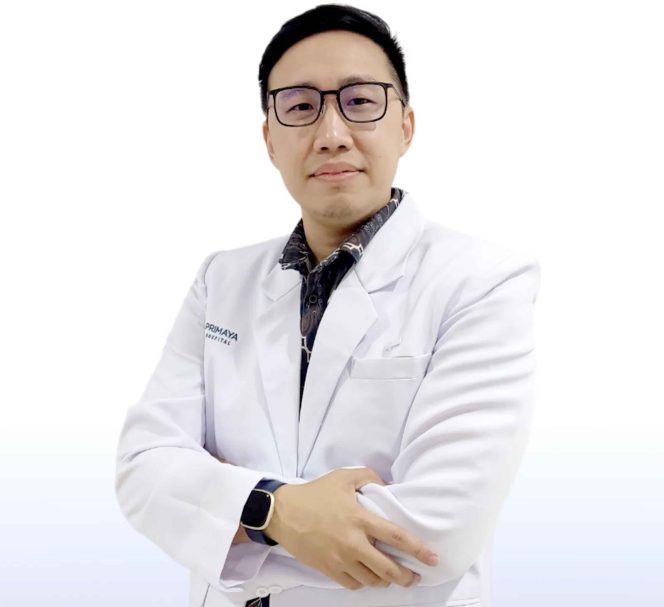 
					FOTO : dr. Daniel Rizky, Sp.PD-KHOM, spesialis penyakit dalam konsultan hematologi onkologi dari Primaya Hospital Semarang