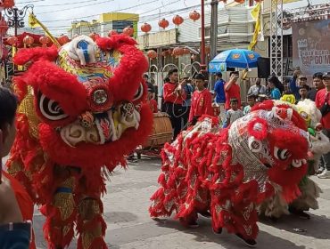 FOTO: Kirab budaya perayaan Cap Go Meh 2577 Kongzili/2026 Masehi digelar di kawasan Vihara Klenteng Hok Lay Kiong, Bekasi Timur, pada Selasa (3/2/2026).