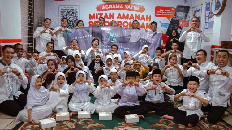 FOTO: ARYADUTA Menteng dan ARYADUTA Suites Semanggi Berbagi Bersama Anak Yatim dan Daily Workers Saat Ramadan
