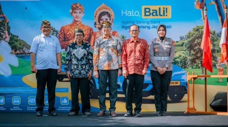 FOTO: Green SM, penyedia layanan ride-hailing berbasis mobil listrik, melakukan ekspansi strategis ke Bali 
